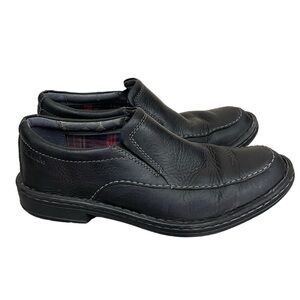Clark's Collection Soft Cushion W/ Ortholite Black Slip On Shoes Men's Size 7M